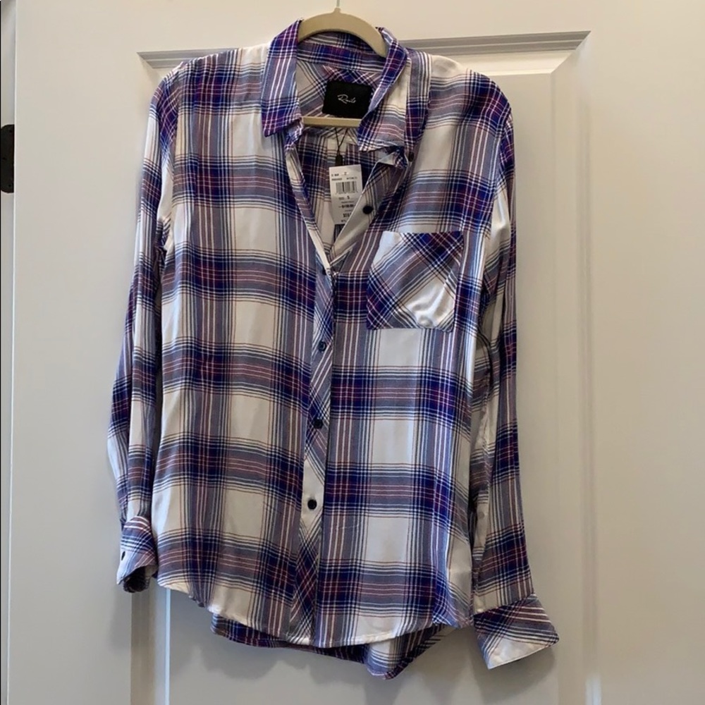 Never worn Rails plaid flannel